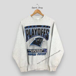 Vintage Carolina Panthers NFL Football Sweatshirt Carolina Panthers American